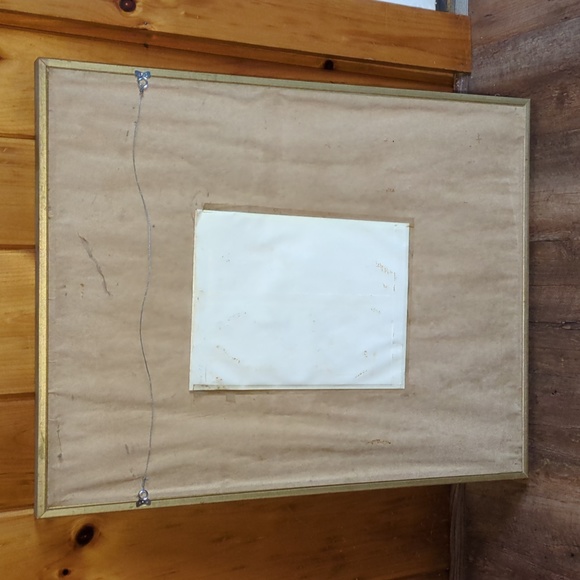 Vintage 1976 Signed Alan Jay Gaines Etching Ship Framed Art 21 6/8" x 27 2/8" - Picture 6 of 9